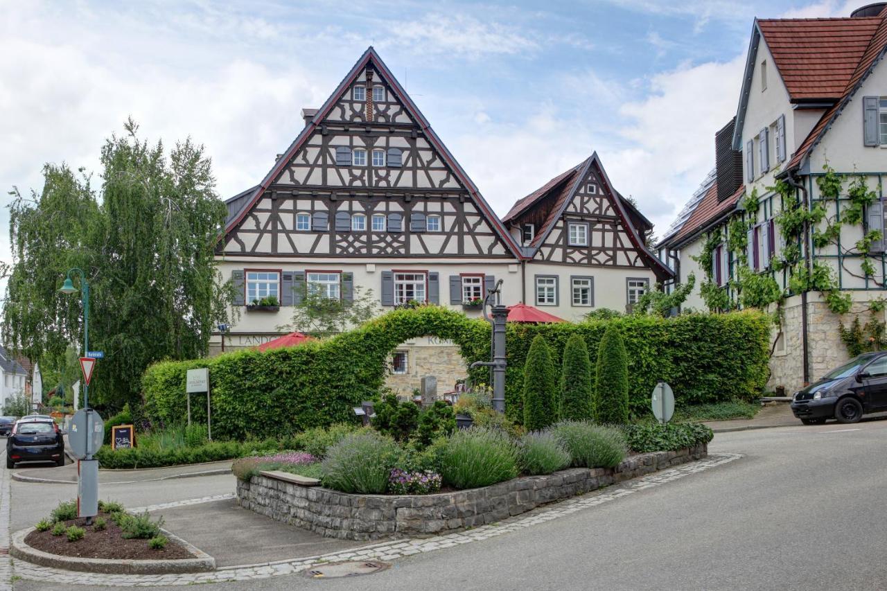 Landgasthof Am Koenigsweg Ohmden Ngoại thất bức ảnh
